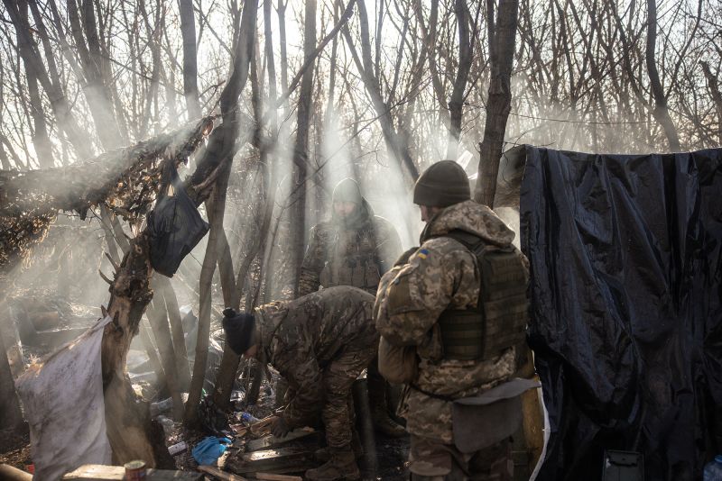 Ukrainian Army Faces Setbacks as Russian Forces Gain Ground in Donetsk