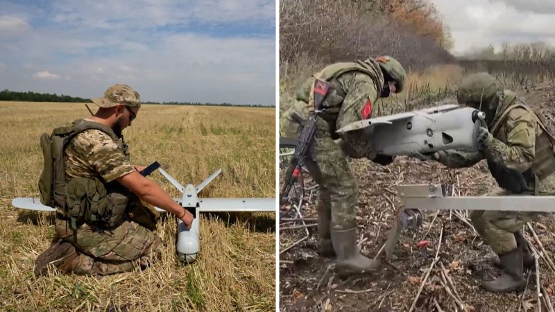Ukrainian Drone Offensive Targets Russian Territory as AI Defenses Undermine Strikes